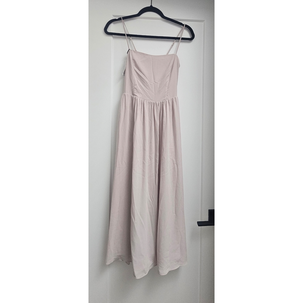 BABATON Noel Dress Denude Midi Wedding Coastal Contemporary Size 00 NWT Aritzia - Picture 1 of 11